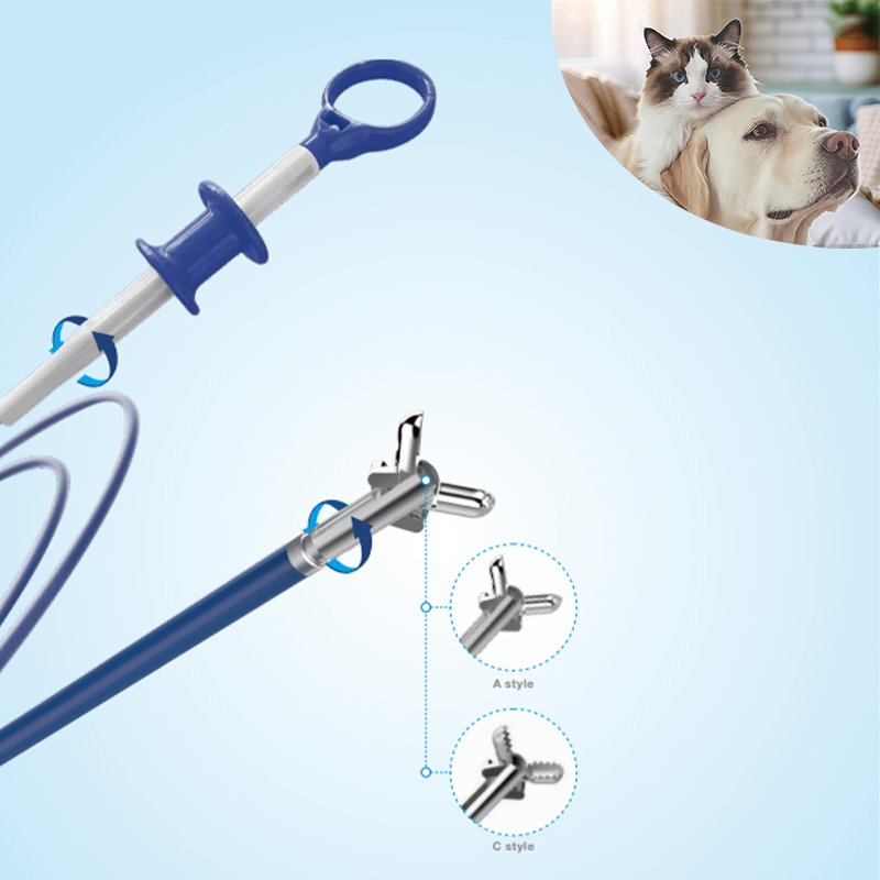 Veterinary Rotatable Biopsy Forceps